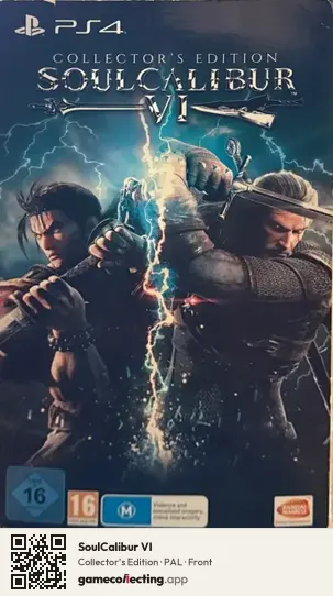 SoulCalibur VI PlayStation 4, PAL box front