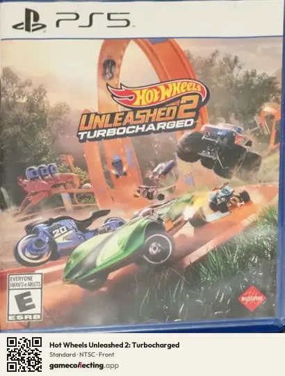 Hot Wheels Unleashed 2: Turbocharged PlayStation 5, NTSC box front