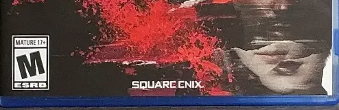 Stranger of Paradise: Final Fantasy Origin, the ESRB box on its front