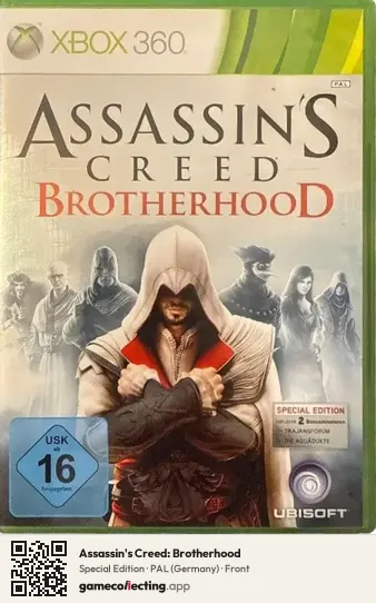 Assassin's Creed: Brotherhood Xbox 360, Germany box front