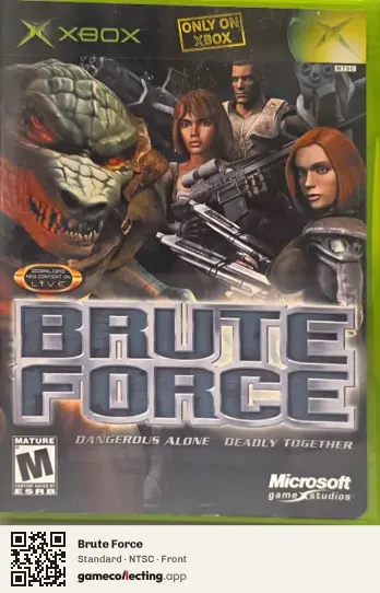 Brute Force Xbox, NTSC box front