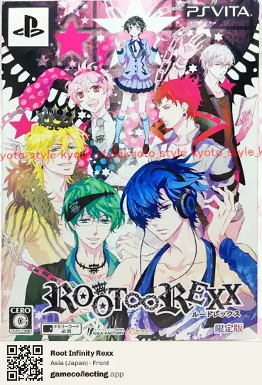 Root Infinity Rexx PlayStation Vita, Asia box front