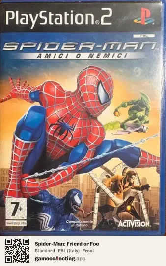 Spider-Man: Friend or Foe PlayStation 2, Italy box front