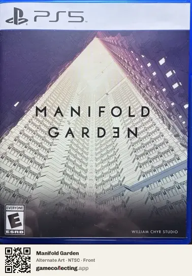 Manifold Garden PlayStation 5, NTSC box front