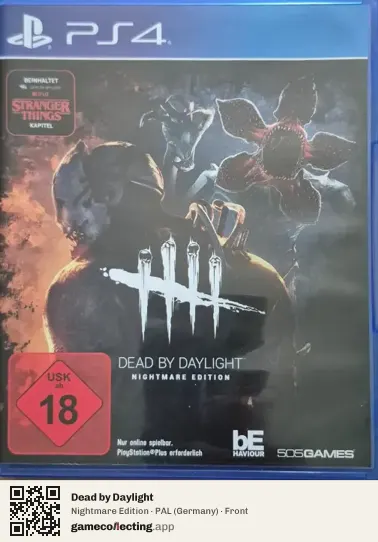 Dead by Daylight PlayStation 4, Germany box front