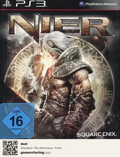 NieR PlayStation 3, Germany box front