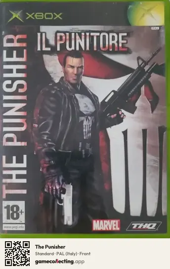The Punisher Xbox, Italy box front