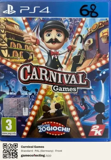 Carnival Games PlayStation 4, Germany box front