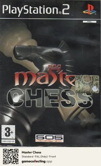 Master Chess PlayStation 2, Italy box front