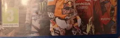 MXGP Pro, the PEGI square on its front