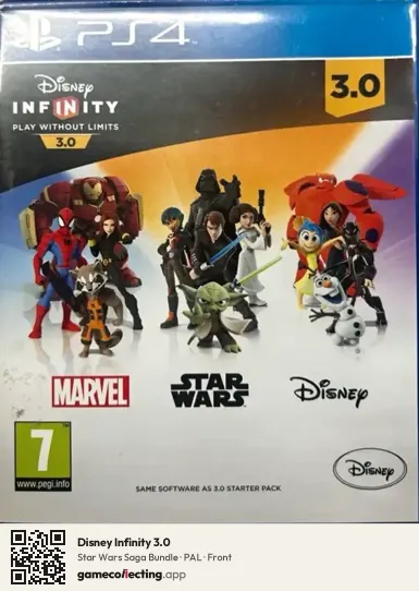 Disney Infinity 3.0 PlayStation 4, PAL box front