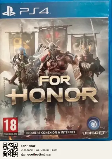 For Honor PlayStation 4, Spain box front