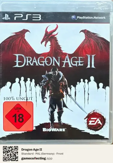 Dragon Age II PlayStation 3, Germany box front