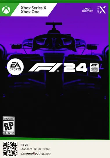 F1 24 Xbox Series X, NTSC box front