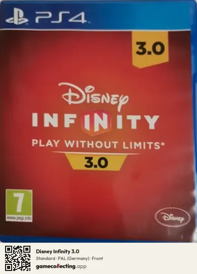 Disney Infinity 3.0 PlayStation 4, Germany box front