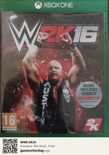 WWE 2K16 Xbox One, Italy box front