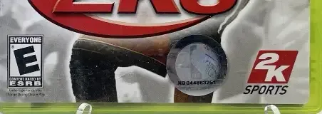 NBA 2K6, the ESRB box on its front