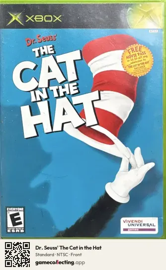 Dr. Seuss' The Cat in the Hat Xbox, NTSC box front
