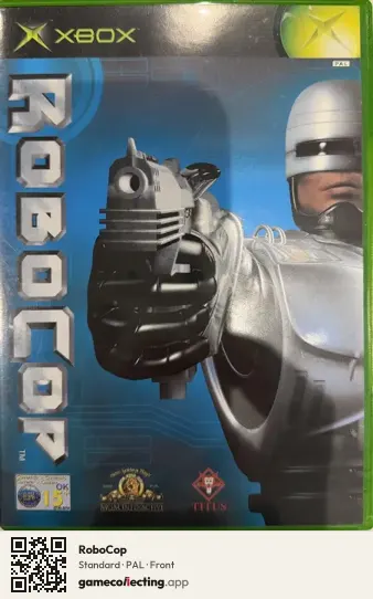 RoboCop Xbox, PAL box front