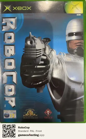 RoboCop Xbox, PAL box front