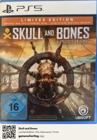 Skull and Bones PlayStation 5, Germany box front