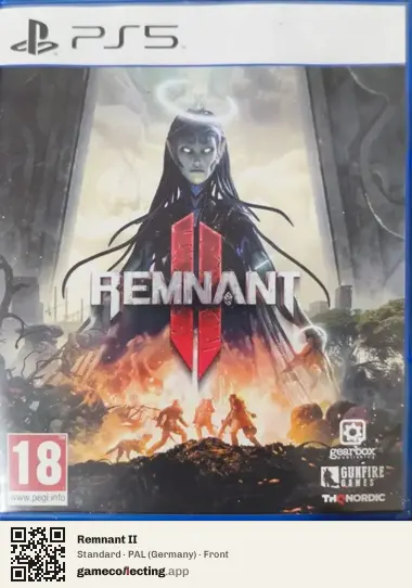 Remnant II PlayStation 5, Germany box front