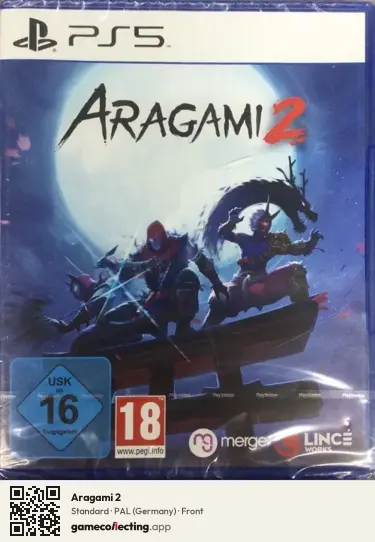 Aragami 2 PlayStation 5, Germany box front
