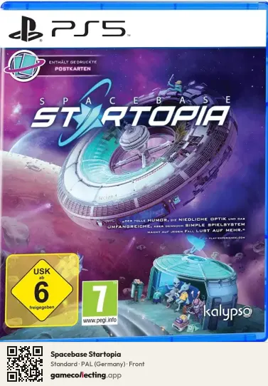 Spacebase Startopia PlayStation 5, Germany box front