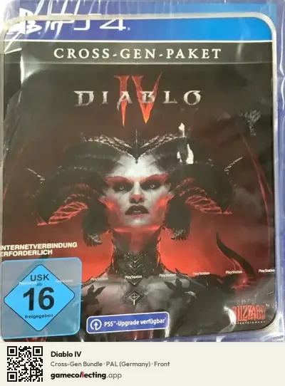 Diablo IV PlayStation 4, Germany box front