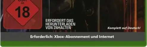 Call of Duty: Black Ops 7, the USK square on its front