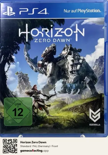 Horizon Zero Dawn PlayStation 4, Germany box front