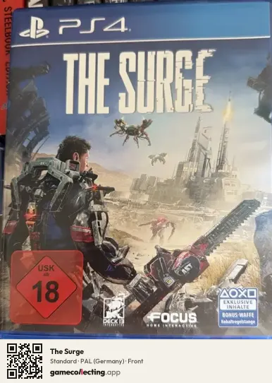 The Surge PlayStation 4, Germany box front