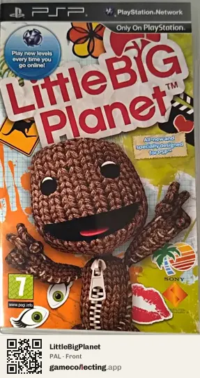 LittleBigPlanet PlayStation Portable, PAL box front