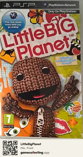 LittleBigPlanet PlayStation Portable, PAL box front