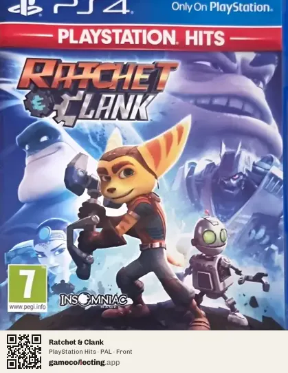 Ratchet & Clank PlayStation 4, PAL box front