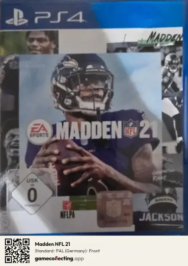 Madden NFL 21 PlayStation 4, Germany box front