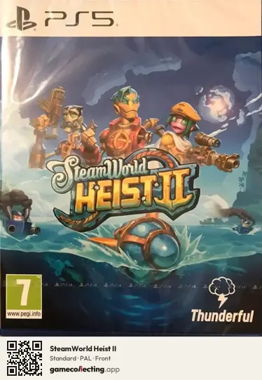 SteamWorld Heist II PlayStation 5, PAL box front