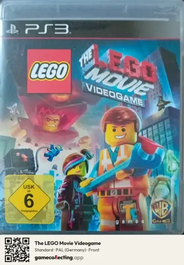 The LEGO Movie Videogame PlayStation 3, Germany box front