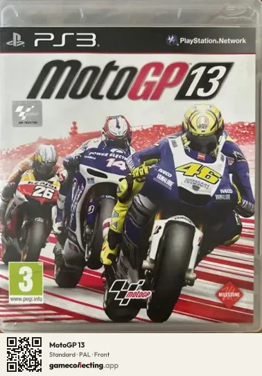 MotoGP 13 PlayStation 3, PAL box front
