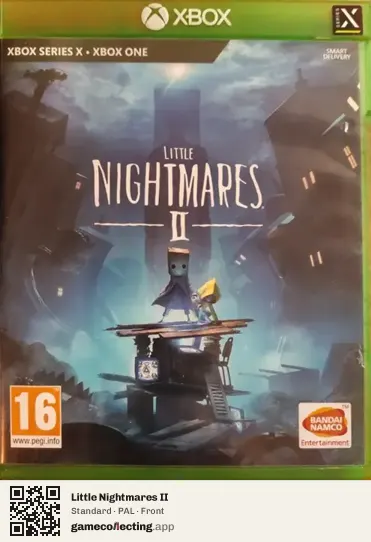 Little Nightmares II Xbox Series X, PAL box front