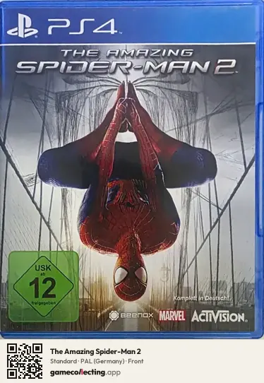 The Amazing Spider-Man 2 PlayStation 4, Germany box front