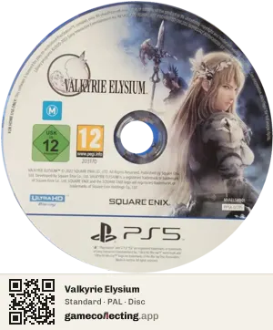 Valkyrie Elysium PlayStation 5, PAL disc