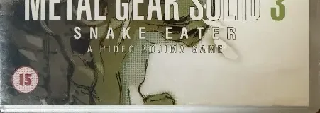 Metal Gear Solid 3: Snake Eater, the BBFC circle on its front