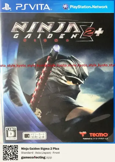 Ninja Gaiden Sigma 2 Plus PlayStation Vita, Asia box front