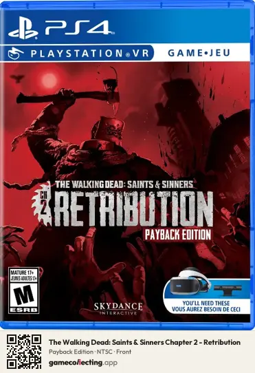 The Walking Dead: Saints & Sinners Chapter 2 - Retribution PlayStation 4, NTSC box front