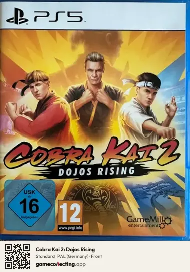 Cobra Kai 2: Dojos Rising PlayStation 5, Germany box front