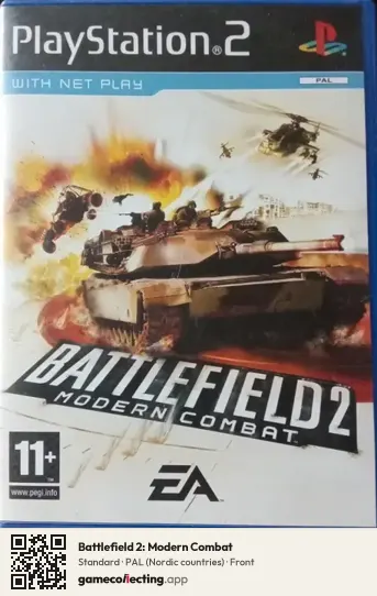 Battlefield 2: Modern Combat PlayStation 2, Nordic countries box front