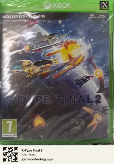 R-Type Final 2 Xbox Series X, PAL box front