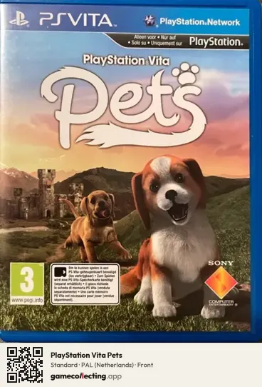 PlayStation Vita Pets PlayStation Vita, Netherlands box front