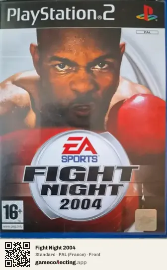 Fight Night 2004 PlayStation 2, France box front